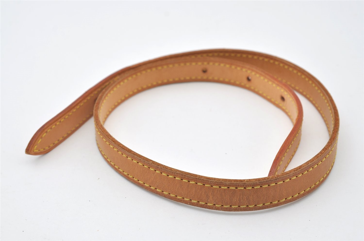 Authentic Louis Vuitton Leather Shoulder Strap For Bucket PM 27.6