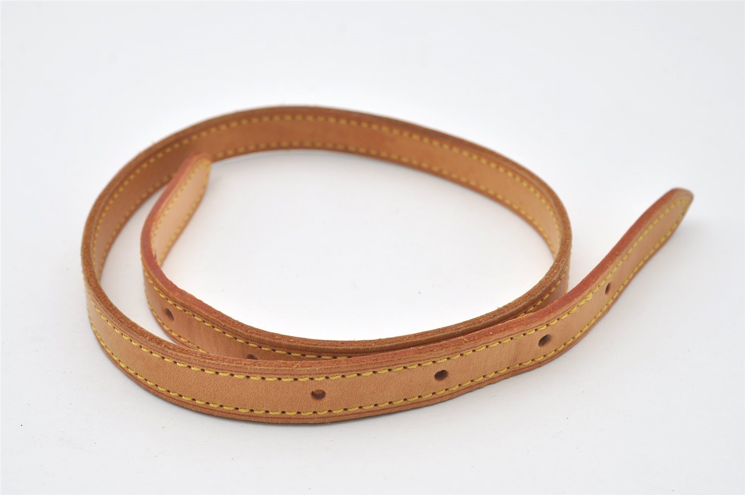 Authentic Louis Vuitton Leather Shoulder Strap For Bucket PM 27.6