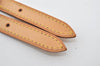 Authentic Louis Vuitton Leather Shoulder Strap For Bucket PM 27.6" Beige 0399J