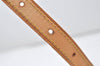 Authentic Louis Vuitton Leather Shoulder Strap For Bucket PM 27.6" Beige 0399J