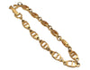 Authentic Christian Dior Chain Bracelet Gold Tone CD Junk 0399K