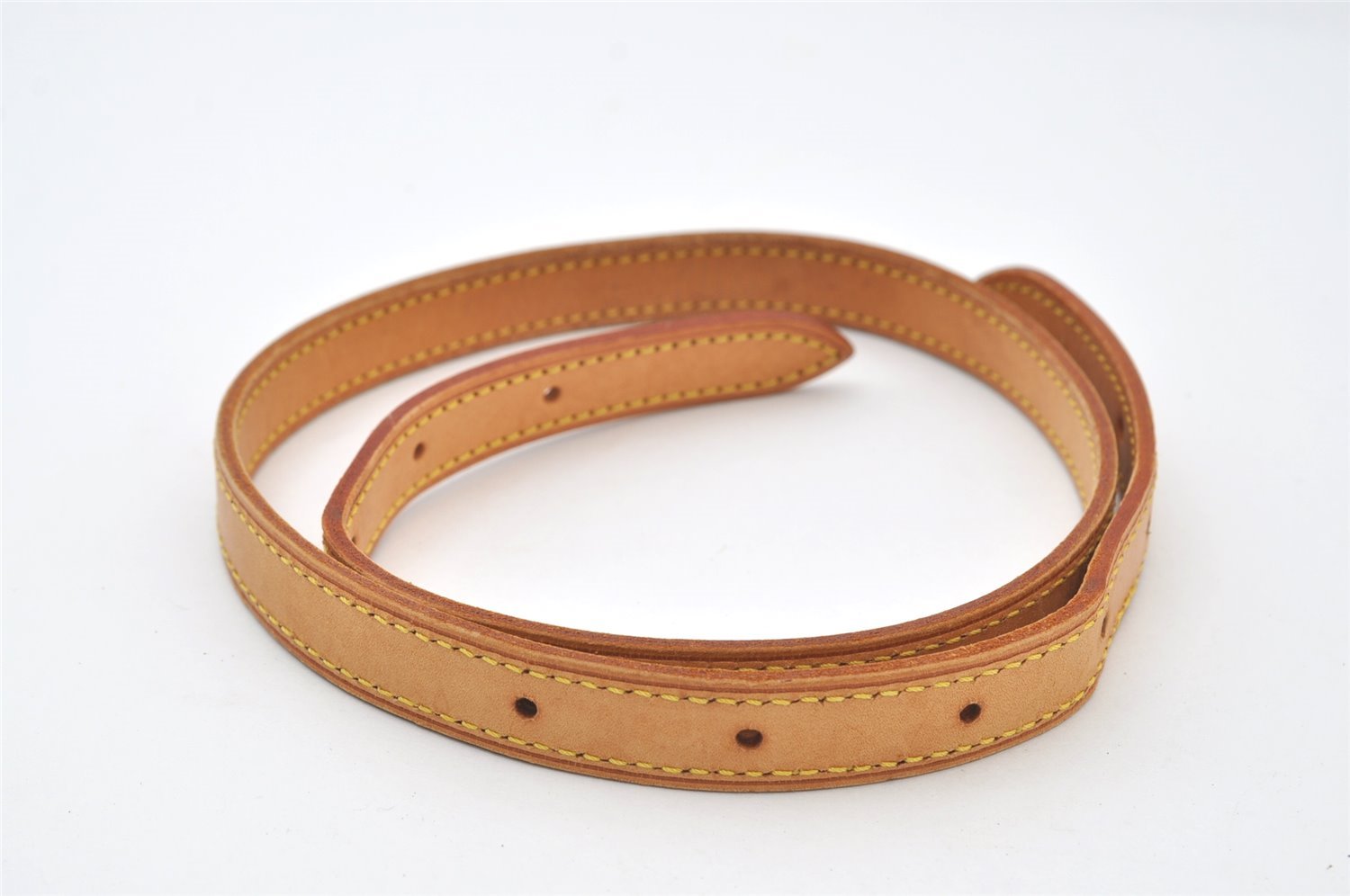 Authentic Louis Vuitton Leather Shoulder Strap For Bucket GM 31.9