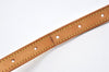 Authentic Louis Vuitton Leather Shoulder Strap For Bucket GM 31.9" Beige 0400J