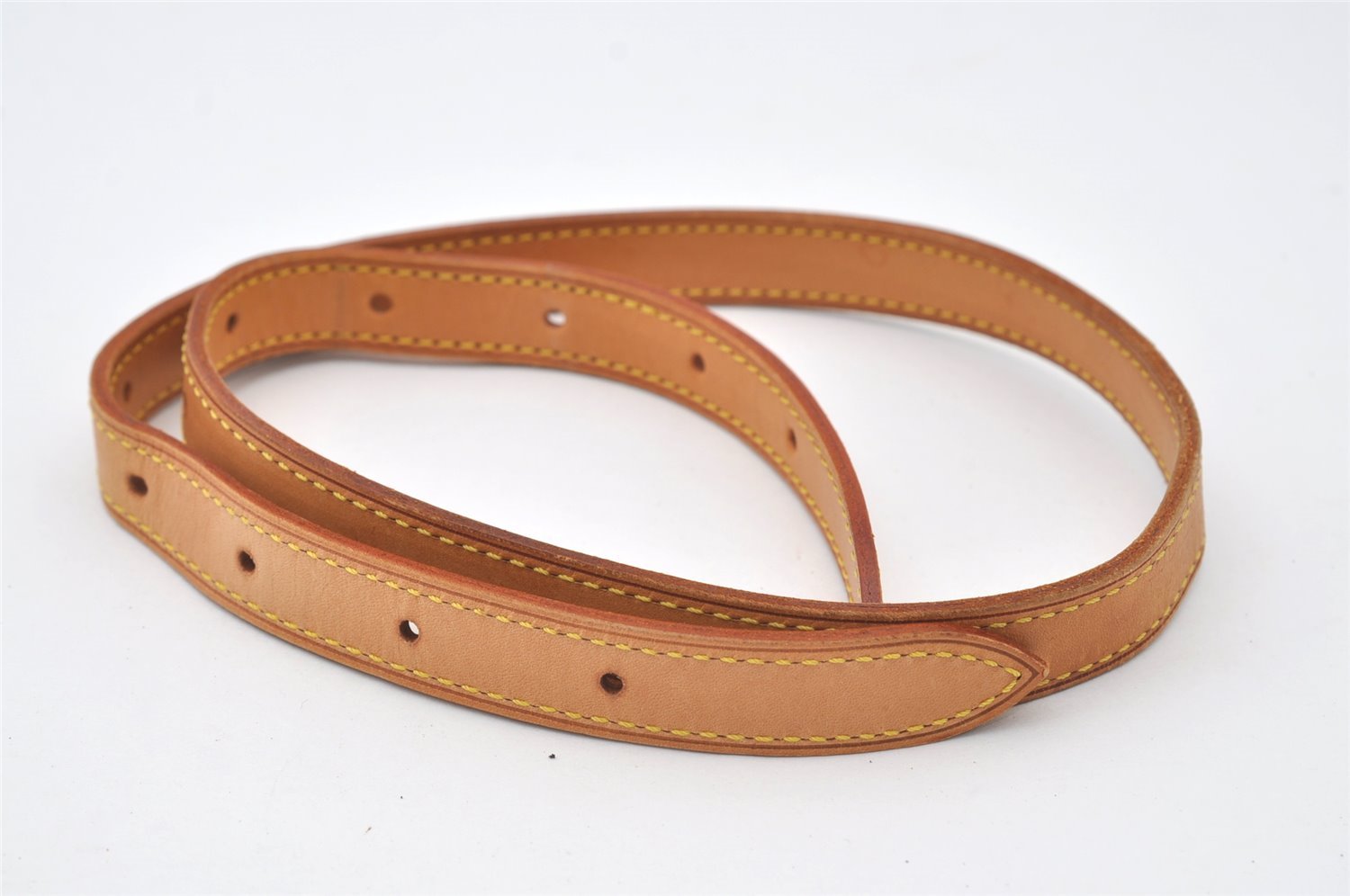 Authentic Louis Vuitton Leather Shoulder Strap For Bucket GM 31.9