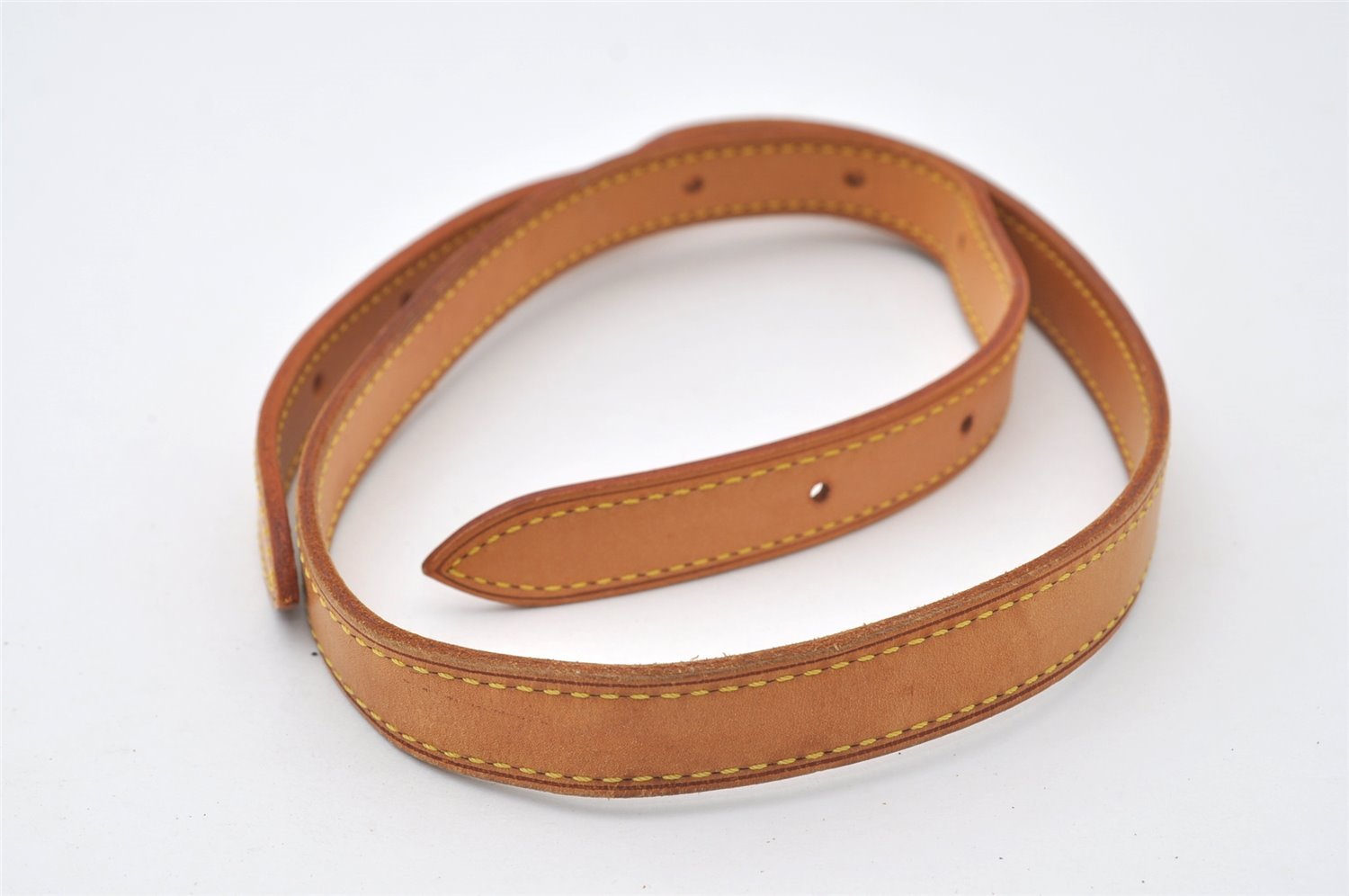 Authentic Louis Vuitton Leather Shoulder Strap For Bucket GM 31.9