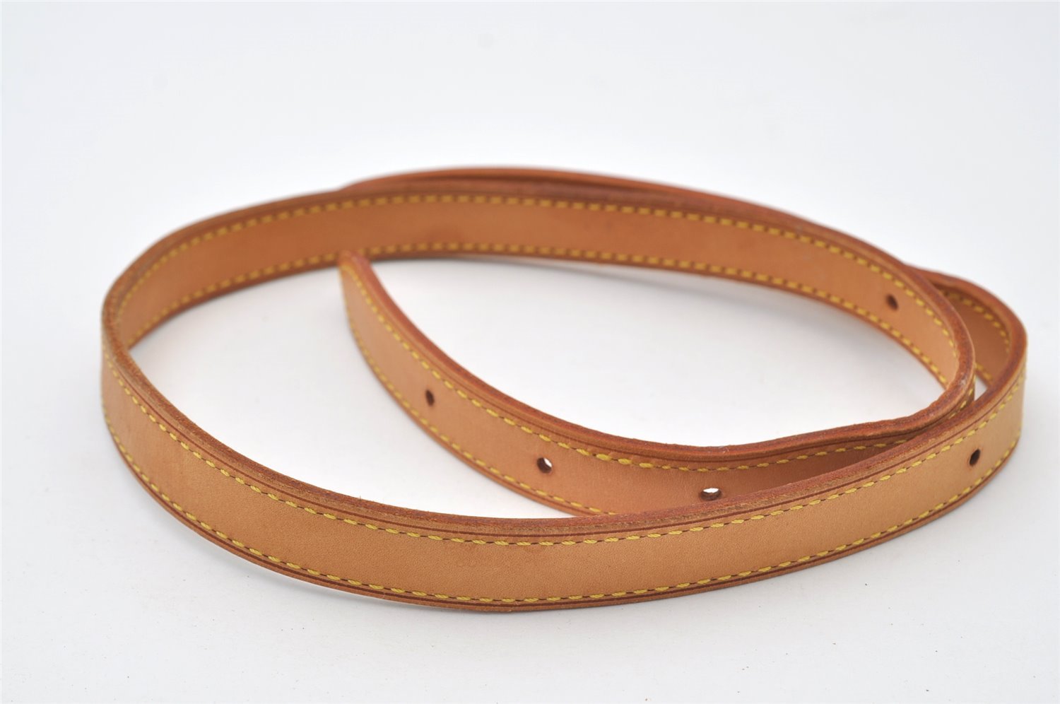 Authentic Louis Vuitton Leather Shoulder Strap For Bucket GM 31.9