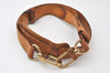 Authentic Louis Vuitton Leather Shoulder Strap Beige 41.7-48.8" LV 0401J