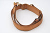 Authentic Louis Vuitton Leather Shoulder Strap Beige 41.7-48.8" LV 0401J