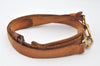 Authentic Louis Vuitton Leather Shoulder Strap Beige 41.7-48.8" LV 0401J