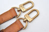 Authentic Louis Vuitton Leather Shoulder Strap Beige 41.7-48.8" LV 0401J