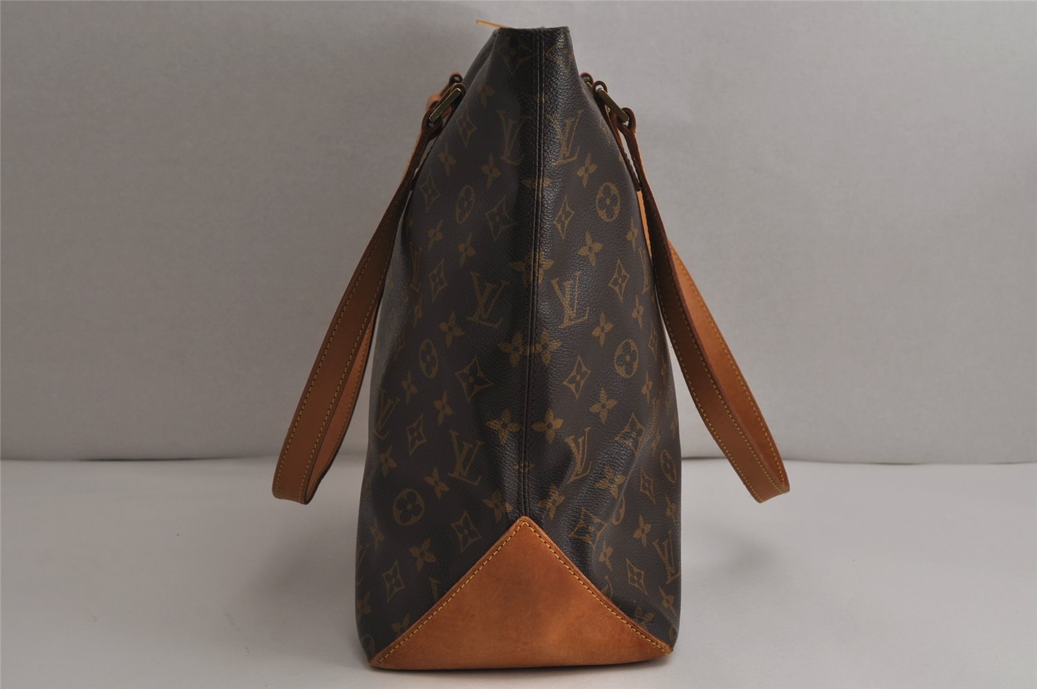 Authentic Louis Vuitton Monogram Cabas Mezzo Shoulder Tote Bag M51151 LV 0401K