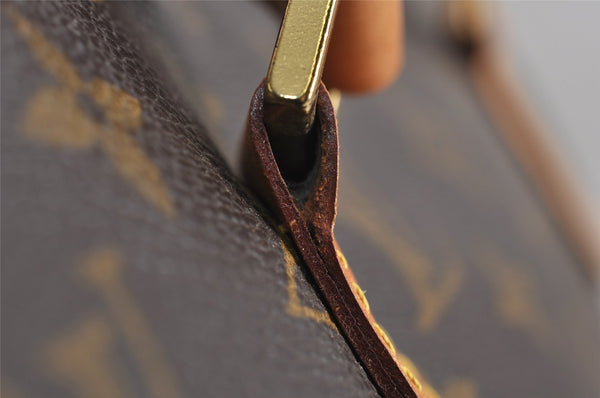 Authentic Louis Vuitton Monogram Cabas Mezzo Shoulder Tote Bag M51151 LV 0401K