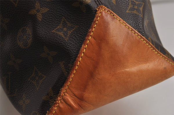 Authentic Louis Vuitton Monogram Cabas Mezzo Shoulder Tote Bag M51151 LV 0401K