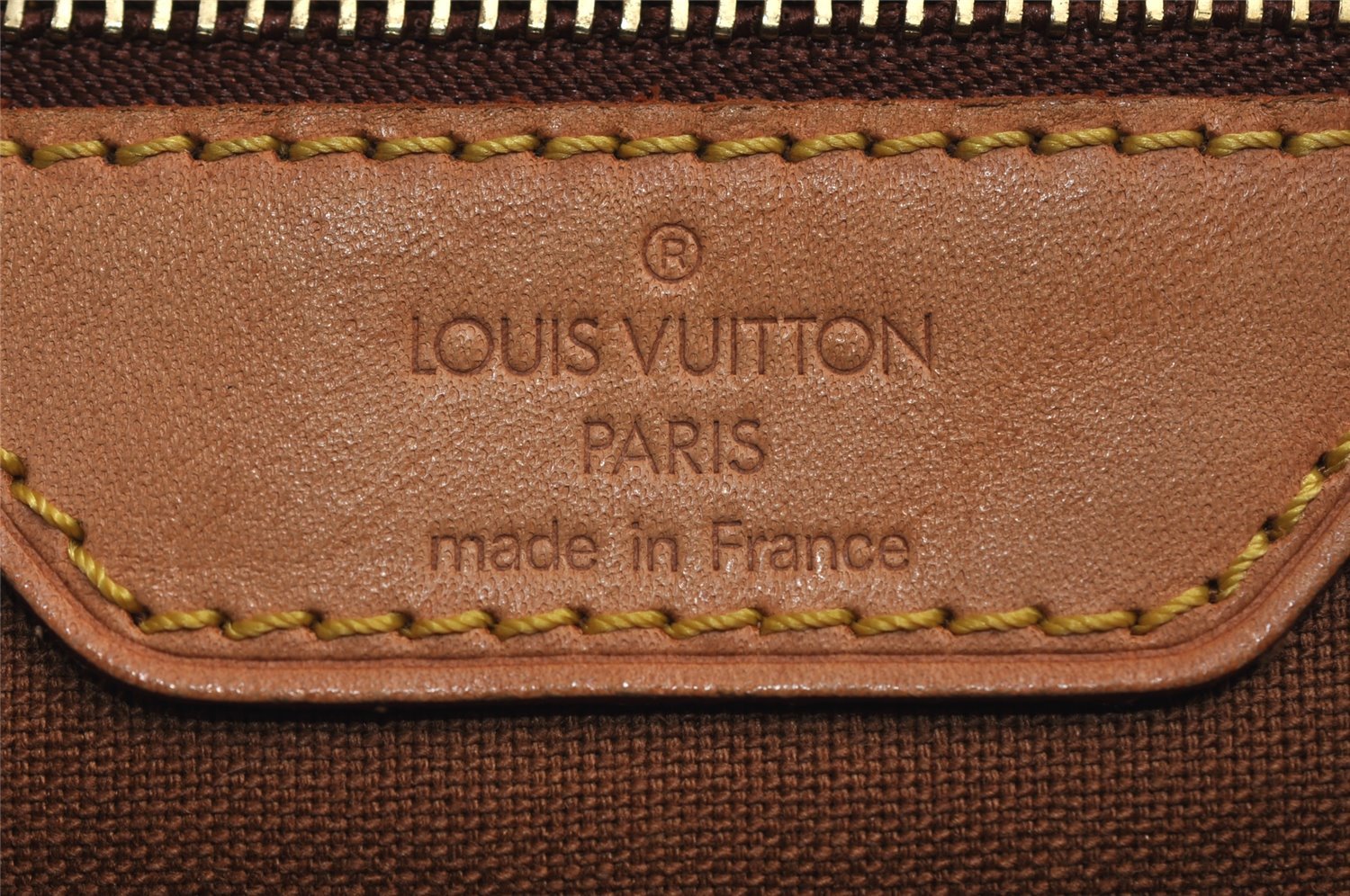 Authentic Louis Vuitton Monogram Cabas Mezzo Shoulder Tote Bag M51151 LV 0401K