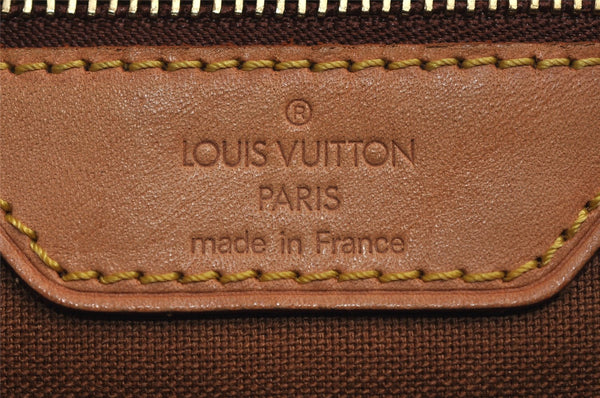 Authentic Louis Vuitton Monogram Cabas Mezzo Shoulder Tote Bag M51151 LV 0401K