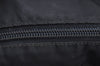 Authentic PRADA Nylon Vela Sport Leather Shoulder Cross Bag BT0174 Black 0402E