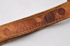 Authentic Louis Vuitton Leather Shoulder Strap Beige 41.5-48.6" LV 0402J