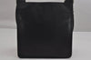 Authentic GUCCI Vintage Shoulder Cross Body Bag Purse Leather Black 0402K