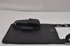 Authentic GUCCI Vintage Shoulder Cross Body Bag Purse Leather Black 0402K