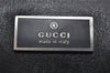 Authentic GUCCI Vintage Shoulder Cross Body Bag Purse Leather Black 0402K
