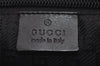 Authentic GUCCI Vintage Shoulder Cross Body Bag Purse Leather Black 0402K