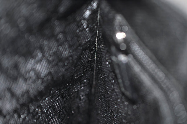 Authentic GUCCI Vintage Shoulder Cross Body Bag Purse Leather Black 0402K