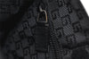 Authentic GUCCI Vintage Shoulder Cross Body Bag Purse Leather Black 0402K
