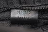 Authentic GUCCI Vintage Shoulder Cross Body Bag Purse Leather Black 0402K
