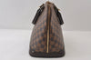 Authentic Louis Vuitton Damier Alma Hand Bag Purse N51131 LV 0403J
