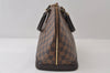Authentic Louis Vuitton Damier Alma Hand Bag Purse N51131 LV 0403J