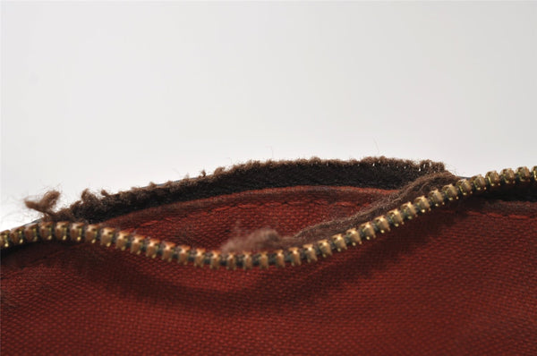 Authentic Louis Vuitton Damier Alma Hand Bag Purse N51131 LV 0403J