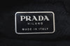 Authentic PRADA Nylon Shoulder Bag Purse Black 0403K