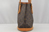 Authentic Louis Vuitton Monogram Bucket PM Shoulder Tote Bag M42238 LV 0405J