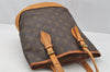 Authentic Louis Vuitton Monogram Bucket PM Shoulder Tote Bag M42238 LV 0405J