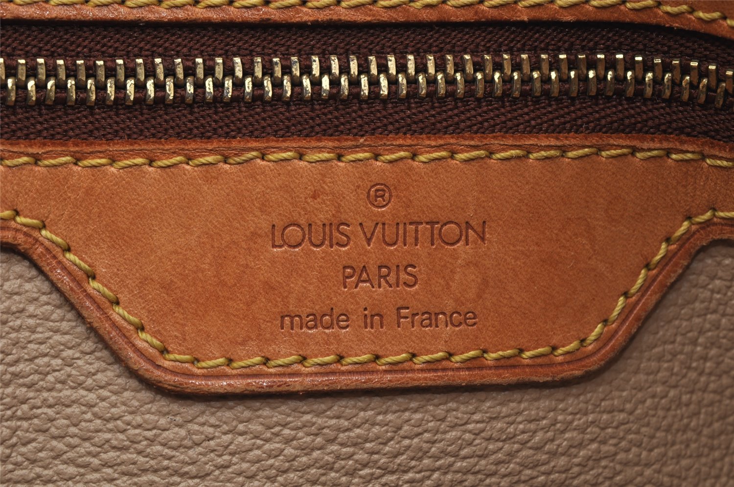Authentic Louis Vuitton Monogram Bucket PM Shoulder Tote Bag M42238 LV 0405J