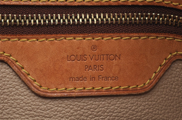 Authentic Louis Vuitton Monogram Bucket PM Shoulder Tote Bag M42238 LV 0405J