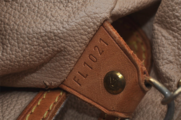 Authentic Louis Vuitton Monogram Bucket PM Shoulder Tote Bag M42238 LV 0405J