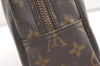 Auth Louis Vuitton Monogram Trousse Toilette 28 Clutch Hand Bag M47522 LV 0407K