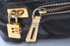 Authentic PRADA Vintage Nylon Tessuto Enamel Shoulder Bag Black 0408J