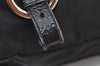 Authentic PRADA Vintage Nylon Tessuto Enamel Shoulder Bag Black 0408J