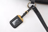 Authentic PRADA Vintage Nylon Tessuto Enamel Shoulder Bag Black 0408J