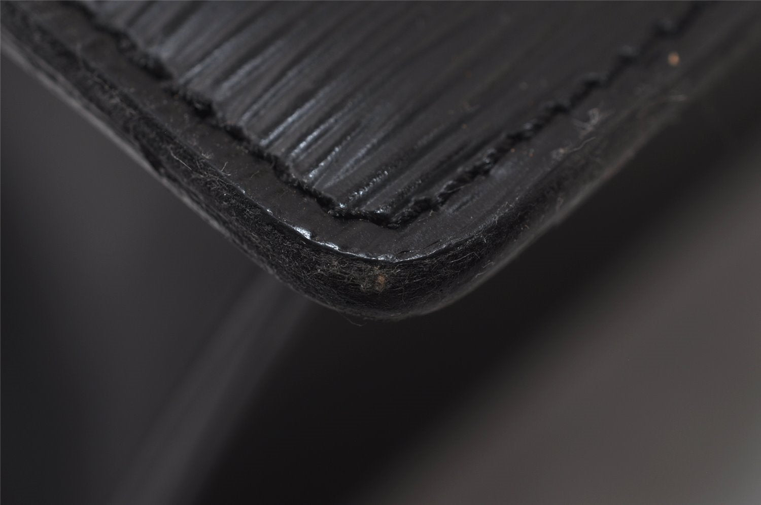 Authentic Louis Vuitton Epi Riviera Hand Bag Black M48182 LV Junk 0409J