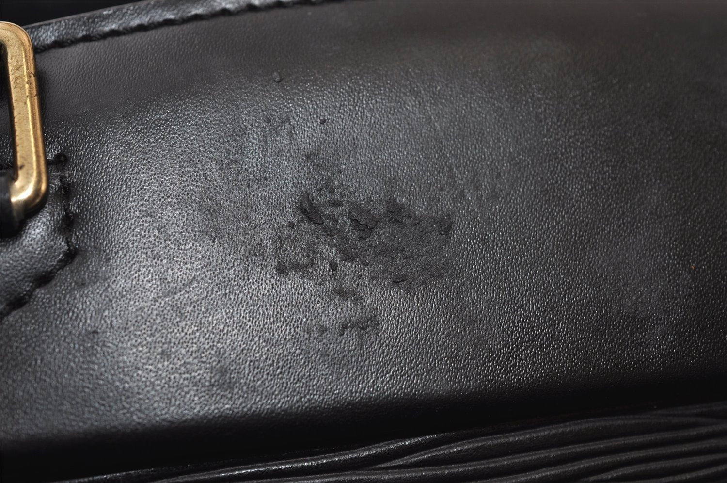 Authentic Louis Vuitton Epi Riviera Hand Bag Black M48182 LV Junk 0409J