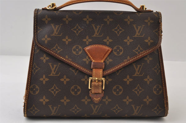 Authentic Louis Vuitton Monogram Bel Air 2Way Shoulder Hand Bag M51122 LV 0410J
