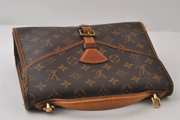 Authentic Louis Vuitton Monogram Bel Air 2Way Shoulder Hand Bag M51122 LV 0410J