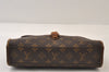 Authentic Louis Vuitton Monogram Bel Air 2Way Shoulder Hand Bag M51122 LV 0410J