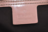 Authentic GUCCI Shoulder Hand Tote Bag Purse GG PVC Leather 211138 Brown 0411G