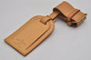 Authentic Louis Vuitton Name tag Handle Holder Beige 10Set LV 0411K