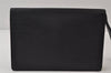 Authentic Louis Vuitton Epi Sellier Dragonne Clutch Bag Black M52612 LV 0412J