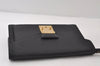 Authentic Louis Vuitton Epi Sellier Dragonne Clutch Bag Black M52612 LV 0412J